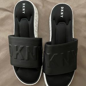DKNY Wedge cushioned sandals